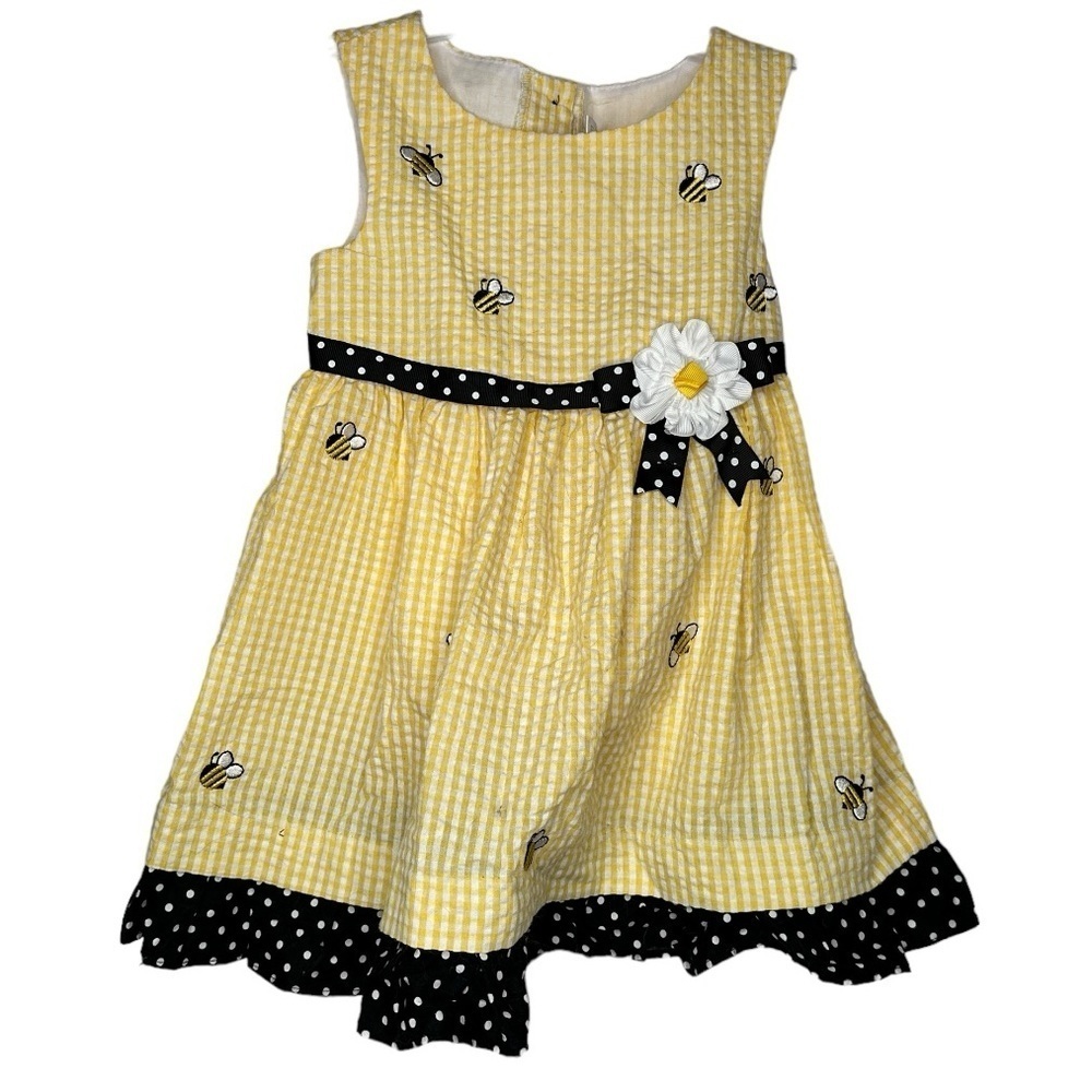 Counting Daisies Yellow Dress with Bees nwt‎